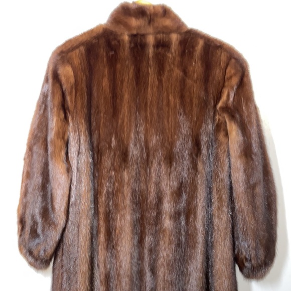 Vintage Mink Genuine Full Length Custom Made Coat - Picture 13 of 15